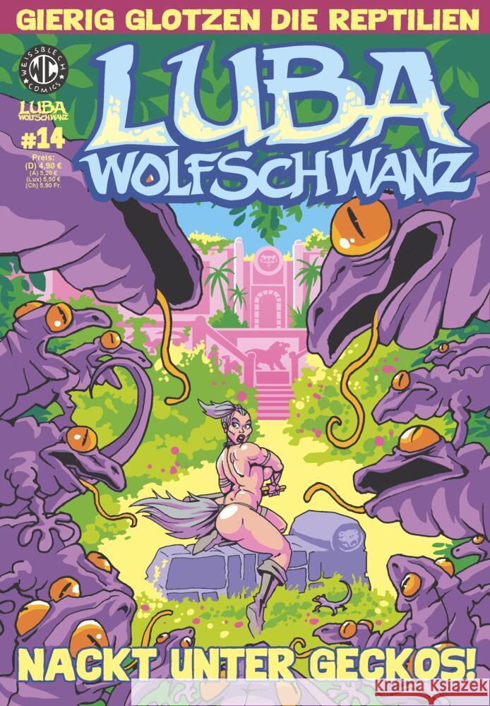 Luba Wolfschwanz 14 Breitschuh, Eckart, Kurio, Levin 9783869591292 Weissblech Comics - książka