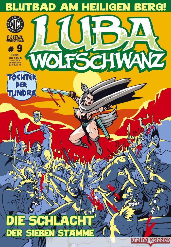 Luba Wolfschwanz 9 Breitschuh, Eckart, Kurio, Levin 9783869591148 Weissblech Comics - książka