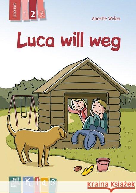 Luca will weg - Lesestufe 2 Weber, Annette 9783834624819 Verlag an der Ruhr - książka