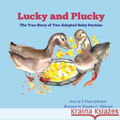 Lucky and Plucky: The True Story of Two Adopted Baby Duckies F. Davis Johnson Virginia C. Midyette 9781502525390 Createspace - książka