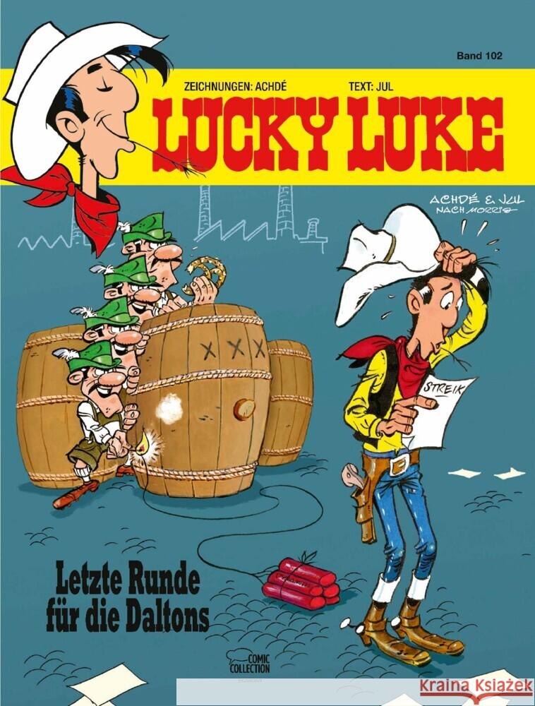 Lucky Luke 102 Achdé, Jul 9783770409679 Ehapa Comic Collection - książka