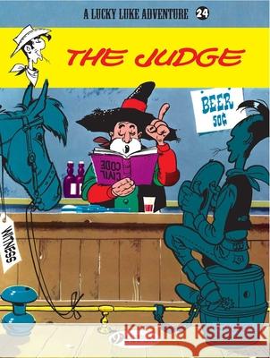 Lucky Luke 24 - The Judge Morris 9781849180450 Cinebook Ltd - książka