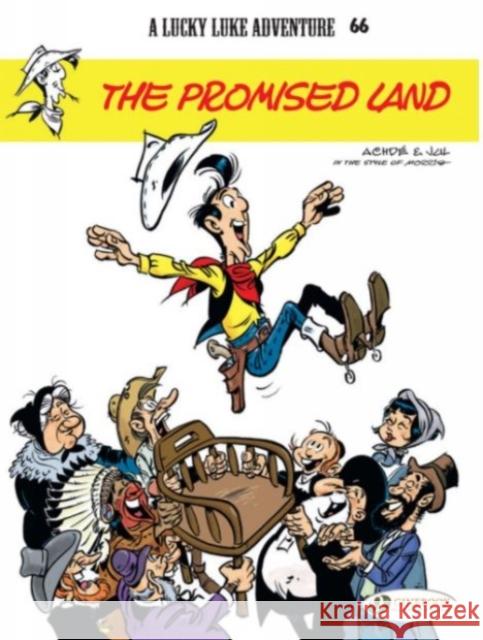 Lucky Luke 66 - The Promised Land Jul 9781849183666 Cinebook Ltd - książka