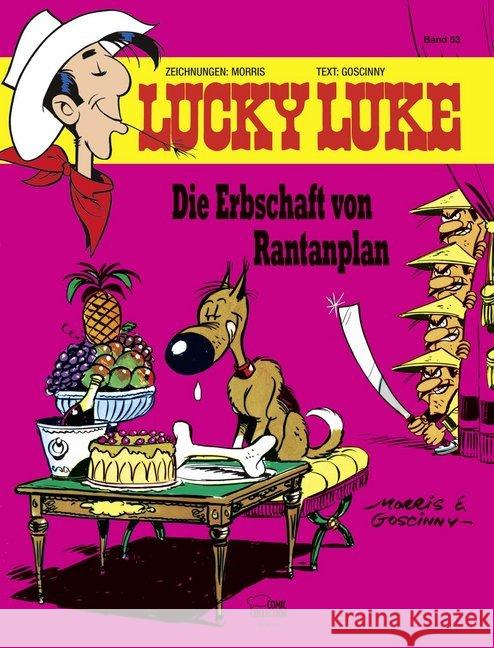 Lucky Luke - Die Erbschaft von Rantanplan  9783770438112 Egmont Comic Collection - książka