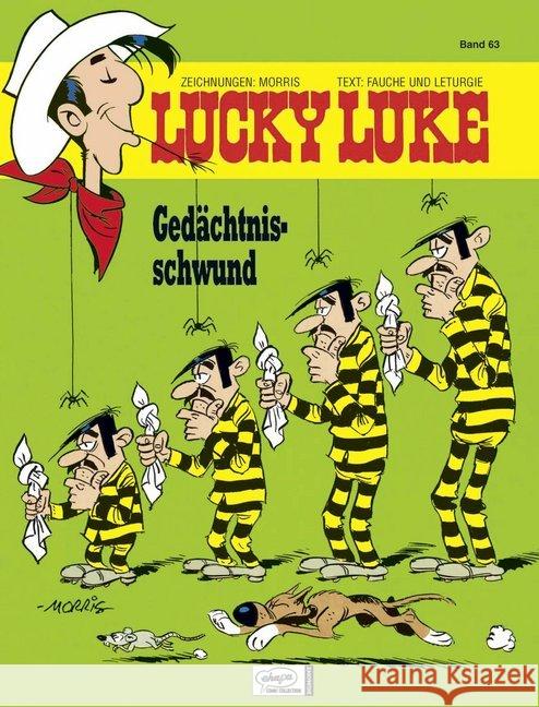 Lucky Luke - Gedächtnisschwund Léturgie, Jean; Fauche, Xavier 9783770438174 Egmont Comic Collection - książka