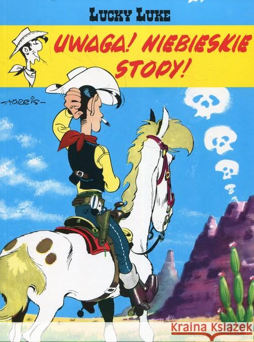 Lucky Luke T.10 Uwaga na Niebieskie Stopy MORRIS 9788328135383 Egmont - książka