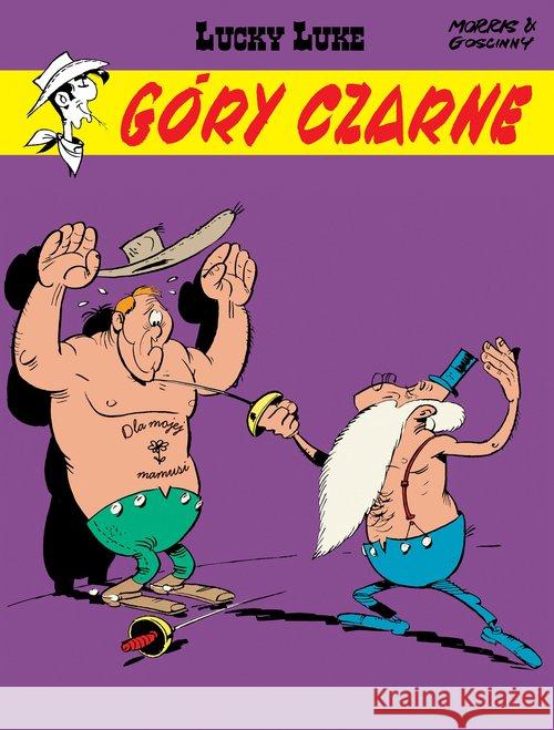 Lucky Luke T.21 Góry Czarne Goscinny Rene MORRIS 9788328159235 Egmont - książka