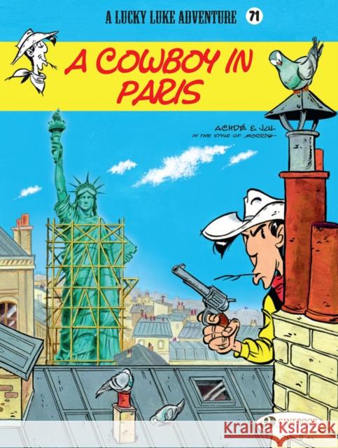 Lucky Luke Vol. 71: A Cowboy in Paris Jul 9781849184311 Cinebook Ltd - książka