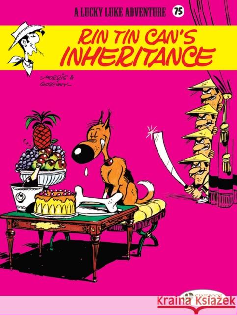 Lucky Luke Vol. 75: Rin Tin Can's Inheritance Rene Goscinny 9781849185349 Cinebook Ltd - książka