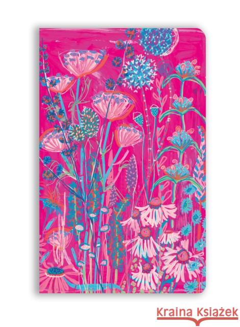 Lucy Innes Williams: Pink Garden House (Soft Touch Journal) Flame Tree Studio 9781835622162 Flame Tree Gift - książka