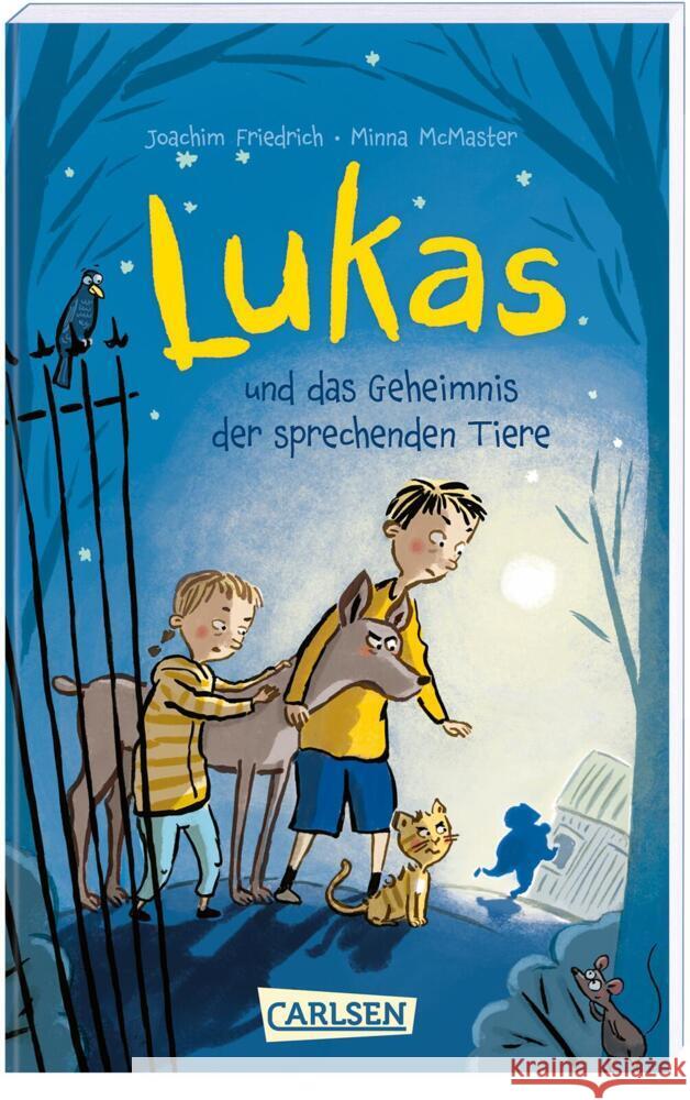 Lukas und das Geheimnis der sprechenden Tiere Friedrich, Joachim, McMaster, Minna 9783551321145 Carlsen - książka