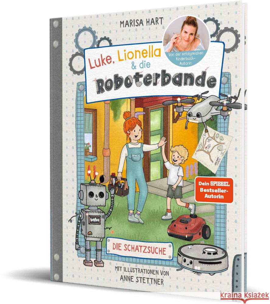 Luke, Lionella & die Roboterbande. Die Schatzsuche Hart, Marisa 9783960965022 CE Community Editions - książka