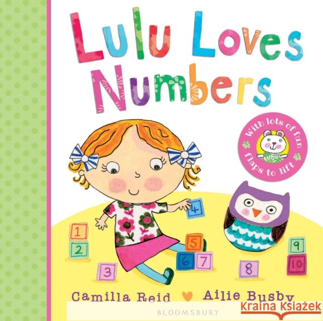 Lulu Loves Numbers Camilla Reid Ailie Busby 9781408849576 Bloomsbury Publishing PLC - książka