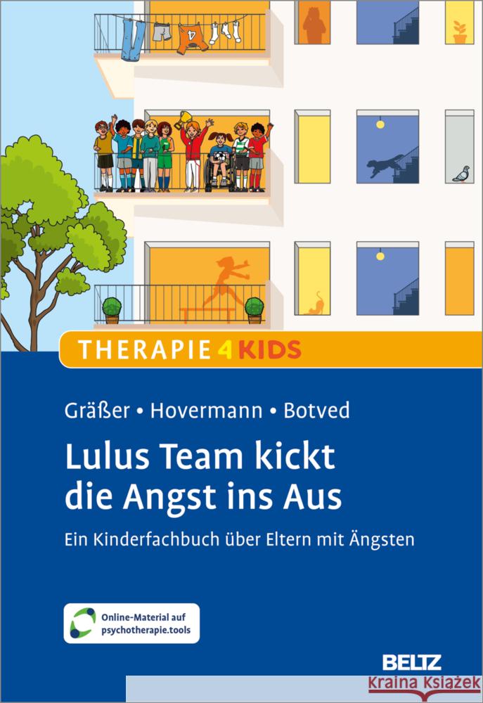 Lulus Team kickt die Angst ins Aus Gräßer, Melanie, Hovermann, Eike 9783621292009 Beltz Psychologie - książka