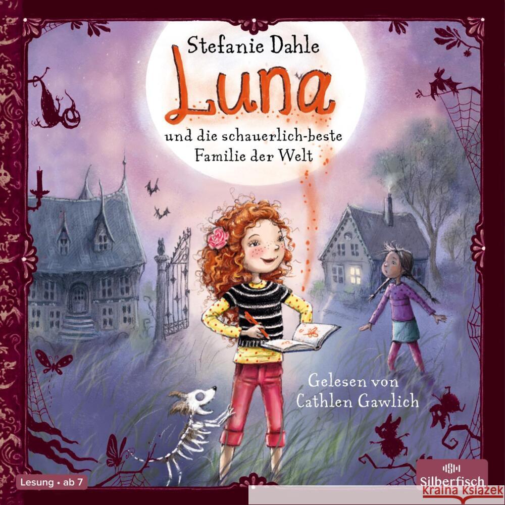 Luna und die schauerlich-beste Familie der Welt, 2 Audio-CD Dahle, Stefanie 9783745604191 Silberfisch - książka