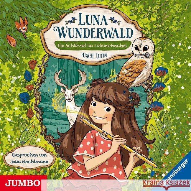 Luna Wunderwald - Ein Schlüssel im Eulenschnabel, 1 Audio-CD : CD Standard Audio Format, Lesung Luhn, Usch 9783833738425 Jumbo Neue Medien - książka