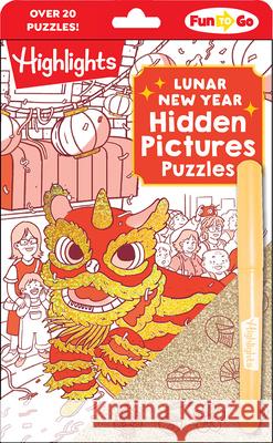 Lunar New Year Hidden Pictures Puzzles Highlights 9781639623617 Highlights Press - książka