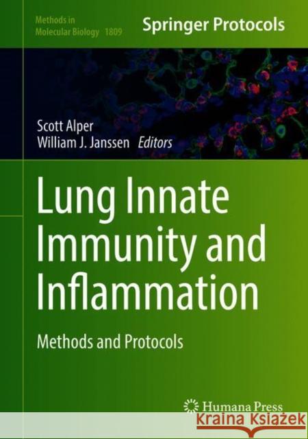 Lung Innate Immunity and Inflammation: Methods and Protocols Alper, Scott 9781493985692 Humana Press - książka