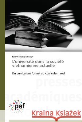 L'Université Dans La Société Vietnamienne Actuelle Nguyen-K 9783841622563 Presses Academiques Francophones - książka