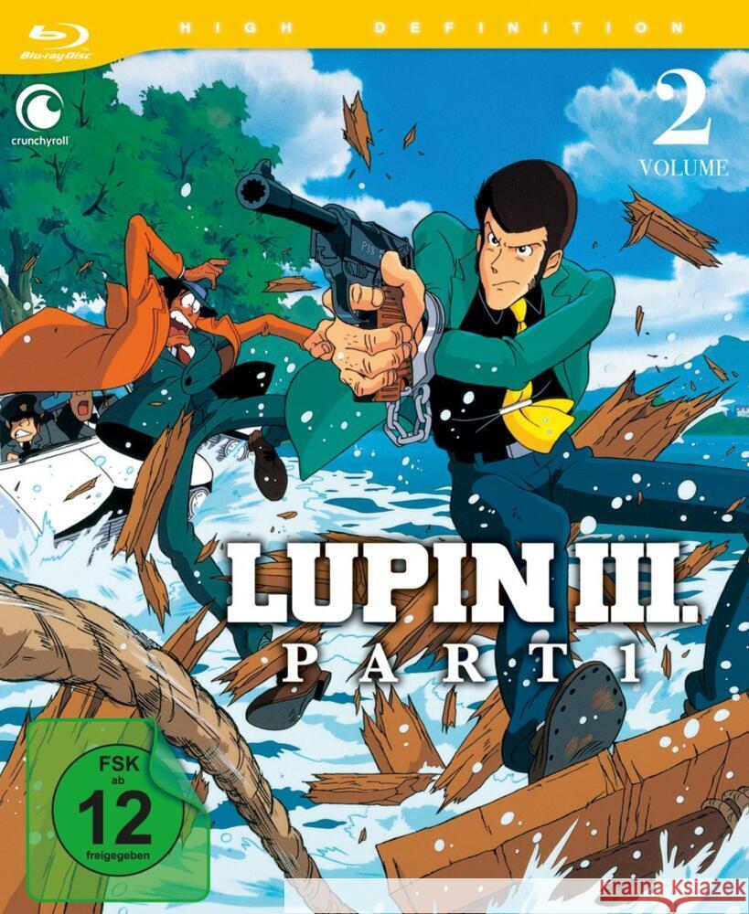 LUPIN III. - Part 1 - The Classic Adventures. Box.2, 2 Blu-ray  7630017531933 Crunchyroll - książka