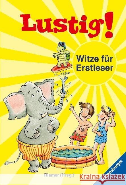 Lustig! Witze für Erstleser  9783473531271 Ravensburger Buchverlag - książka