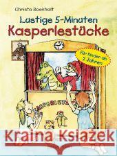 Lustige 5-Minuten-Kasperlestücke Boekholt, Christa 9783809430186 Bassermann - książka