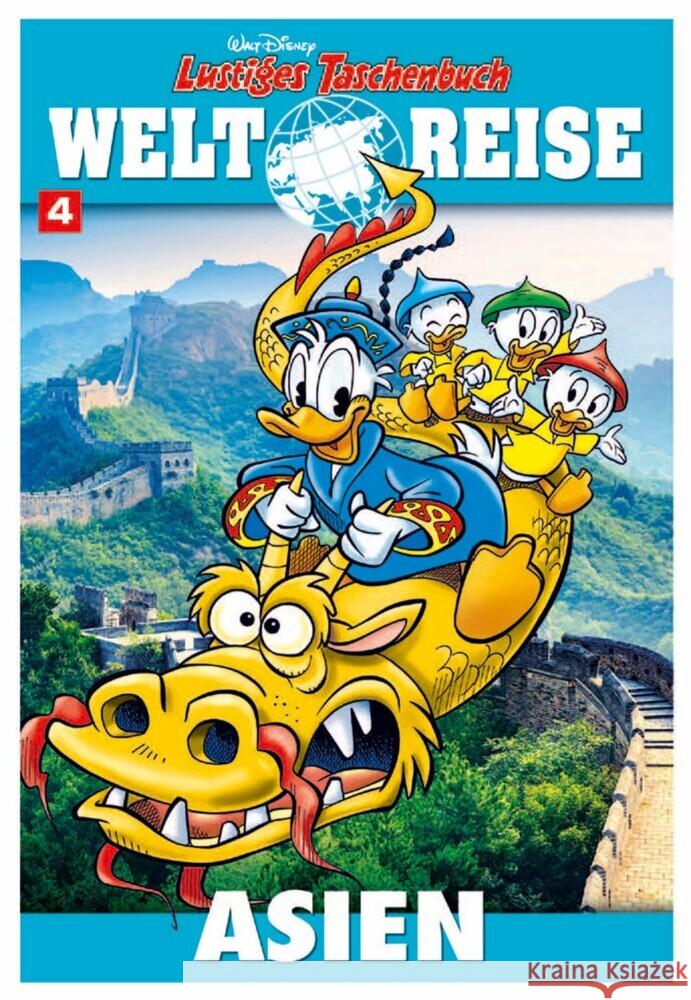 Lustiges Taschenbuch Weltreise 04 Disney, Walt 9783841324344 Egmont Ehapa Berlin Buch - książka