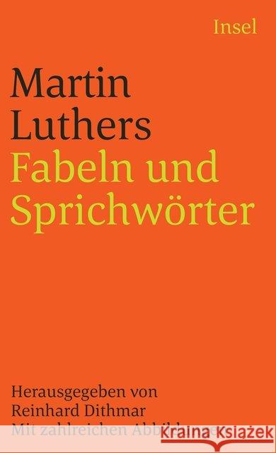 Luthers Fabeln und Sprichwörter Luther, Martin 9783458327943 Insel Verlag - książka