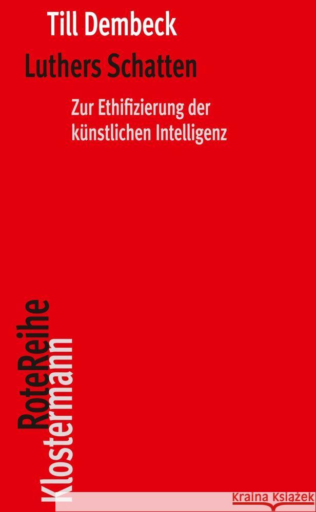 Luthers Schatten Dembeck 9783465047414 Klostermann - książka