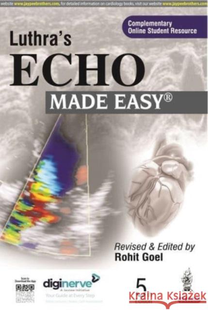 Luthra's ECHO Made Easy Rohit Goel 9789354659829 Jaypee Brothers Medical Publishers - książka