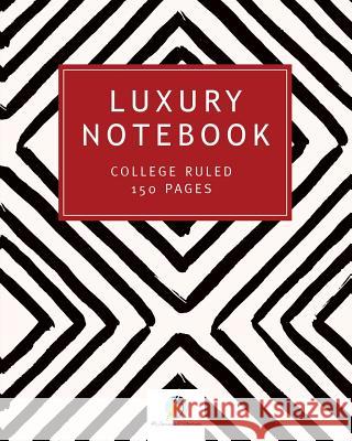 Luxury Notebook College Ruled 150 Pages Journals and Notebooks 9781541966048 Journals & Notebooks - książka