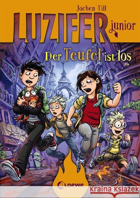 Luzifer junior - Der Teufel ist los Till, Jochen 9783743200777 Loewe Verlag - książka