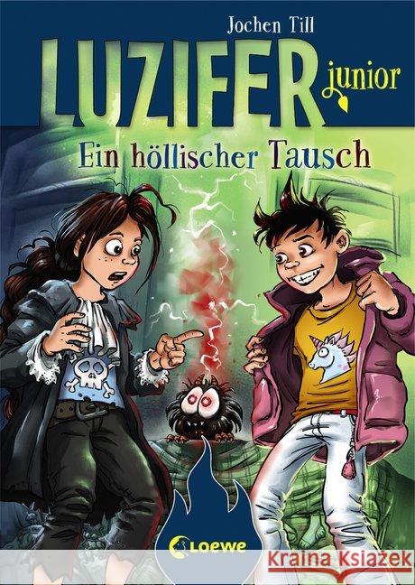 Luzifer junior - Ein höllischer Tausch Till, Jochen 9783743202795 Loewe Verlag - książka