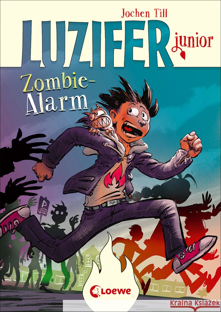 Luzifer junior (Band 12) - Zombie-Alarm Till, Jochen 9783743213869 Loewe - książka