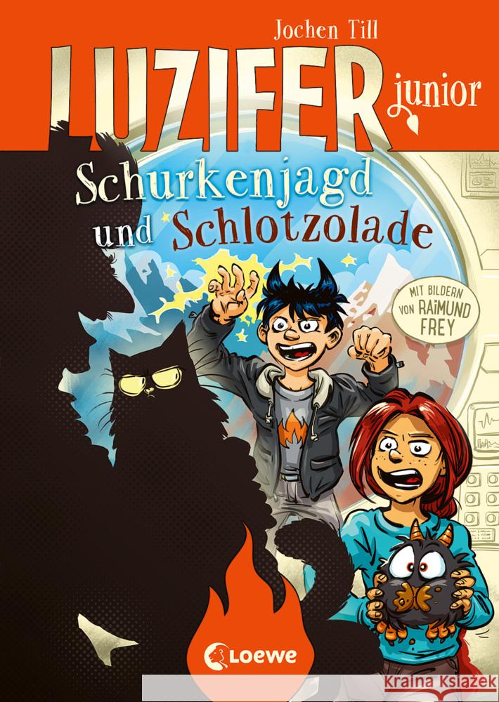 Luzifer junior (Band 14) - Schurkenjagd und Schlotzolade Till, Jochen 9783743216525 Loewe - książka