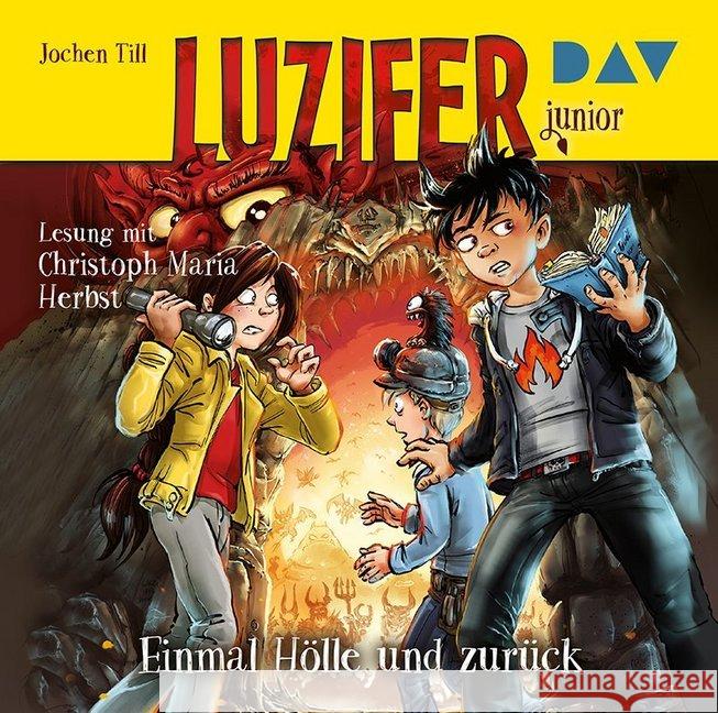 Luzifer Junior,Einmal Hölle und zurück, 2 Audio-CDs : Lesung mit Christoph Maria Herbst (2 CDs), Lesung Till, Jochen 9783742404541 Der Audio Verlag, DAV - książka