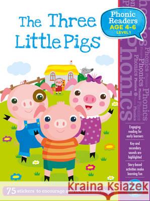 LV1 Three Little Pigs  9781785577819 Bonnier Books Ltd - książka
