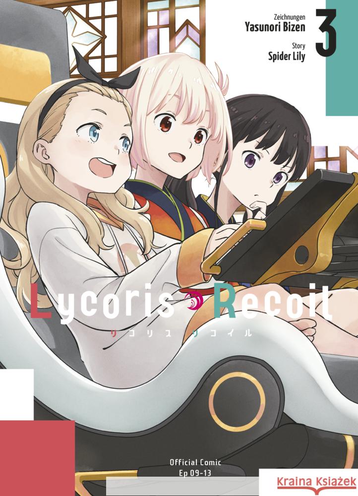 Lycoris Recoil 03 Spider Lily, Bizen, Yasunori 9783741641572 Panini Manga und Comic - książka