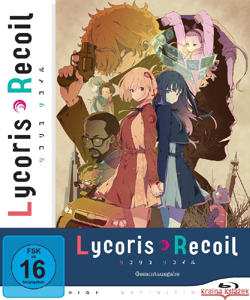 Lycoris Recoil - Gesamtausgabe, 2 Blu-ray  7630017537119 Crunchyroll - książka
