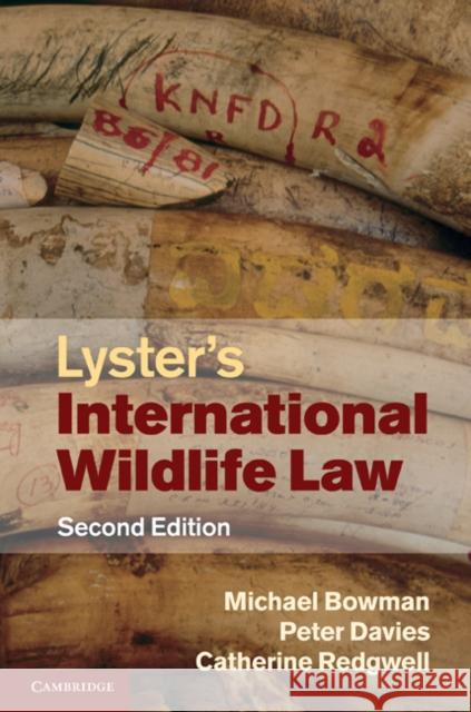 Lyster's International Wildlife Law  9780521820295 Cambridge University Press - książka