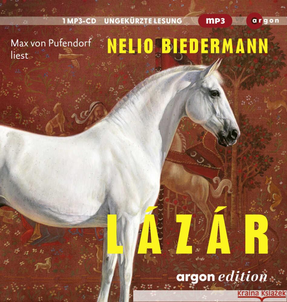 Lázár, 1 Audio-CD, 1 MP3 Biedermann, Nelio 9783839822098 Argon Verlag - książka