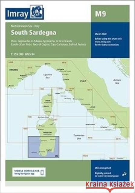 M9 South Sardegna Imray 9781786792129 Imray, Laurie, Norie & Wilson Ltd - książka