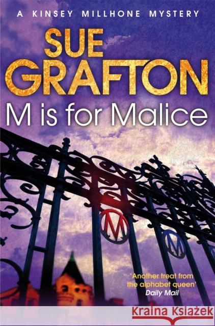 M is for Malice Grafton, Sue 9781447212348 Pan Macmillan - książka