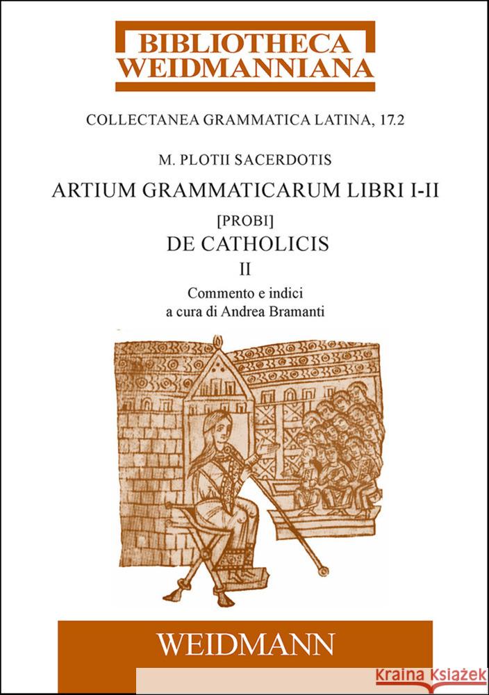 M. Plotii Sacerdotis Artium grammaticarum libri I-II. [Probi] De Catholicis Sacerdos, Marius Plotius 9783615004502 Weidmannsche Verlagsbuchhandlung - książka