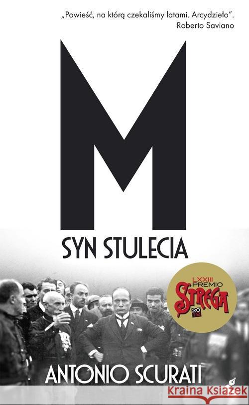 M. Syn stulecia Scurati Antonio 9788381109901 Sonia Draga - książka