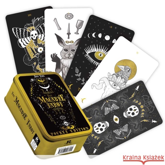 Macabre Tarot Pocket Tin Edition Sam Rook 9781923208155 Rockpool Publishing - książka