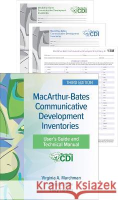 MacArthur-Bates Communicative Development Inventories (CDI) Set Virginia Marchman Larry Fenson Donna Thal 9781681256993 Brookes Publishing Co - książka