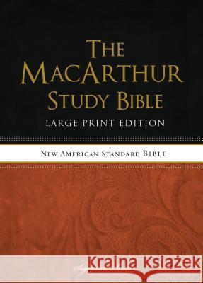 MacArthur Study Bible-NASB-Large Print John, JR. MacArthur 9781418542269 Thomas Nelson Publishers - książka