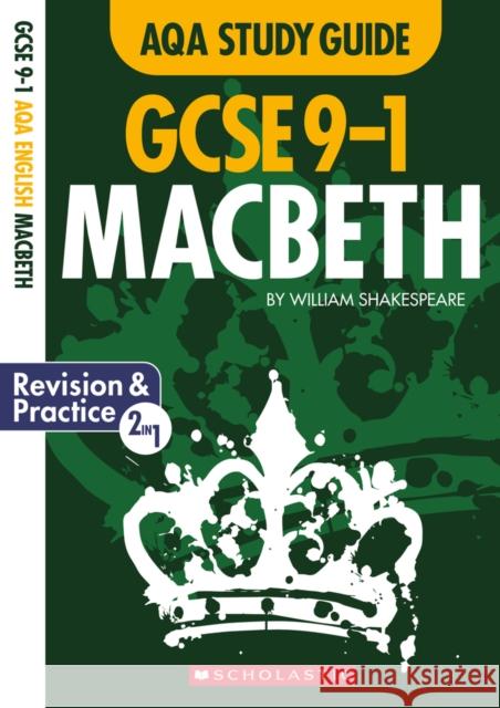 Macbeth AQA English Literature Richard Durant   9781407182605 Scholastic - książka