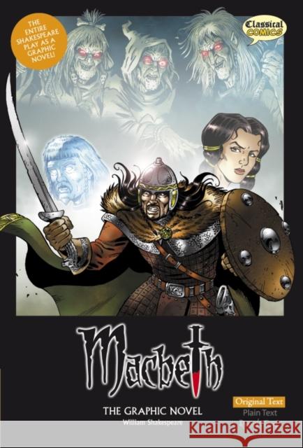 Macbeth the Graphic Novel William Shakespeare 9781906332037 Classical Comics - książka